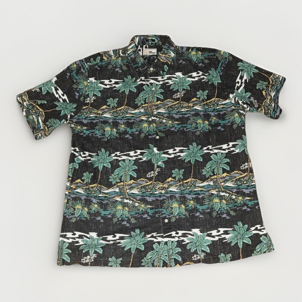 Ryan Spooner Classic Reverse Hawaiian Shirt 2XL Aloha 27x32